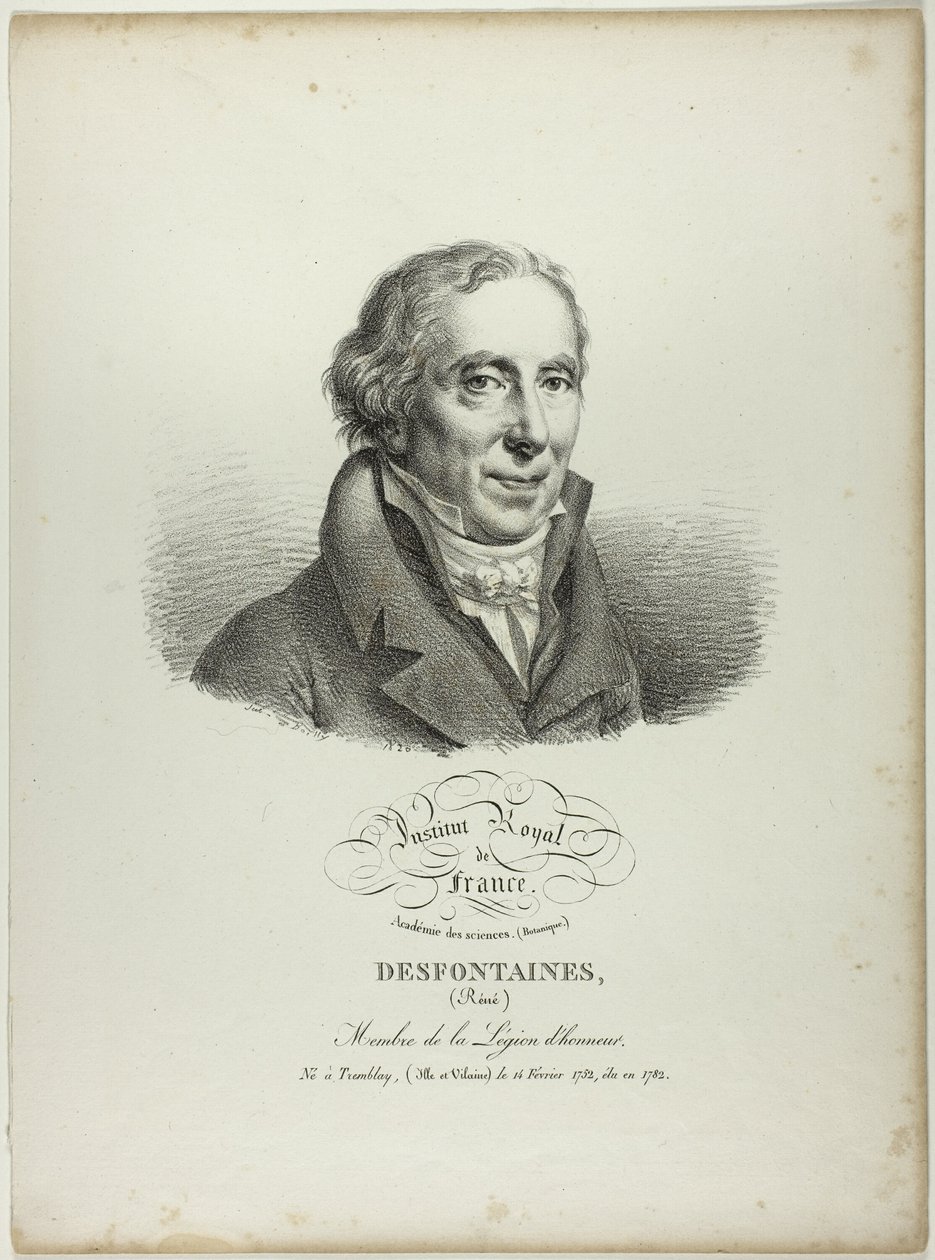 Porträtt av Réné Desfonataines av Jules Boilly