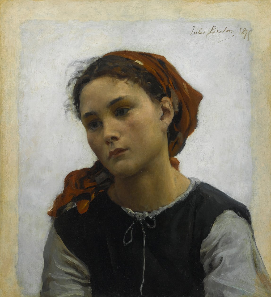 Jules Breton - Oskyldig av Jules Breton