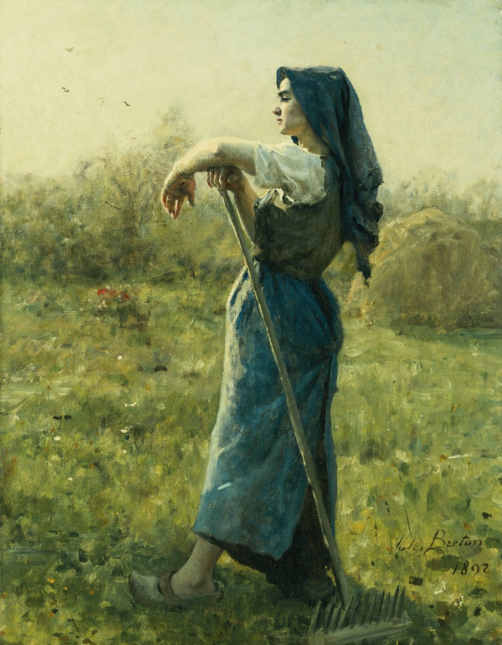Skördaren, 1892 av Jules Breton