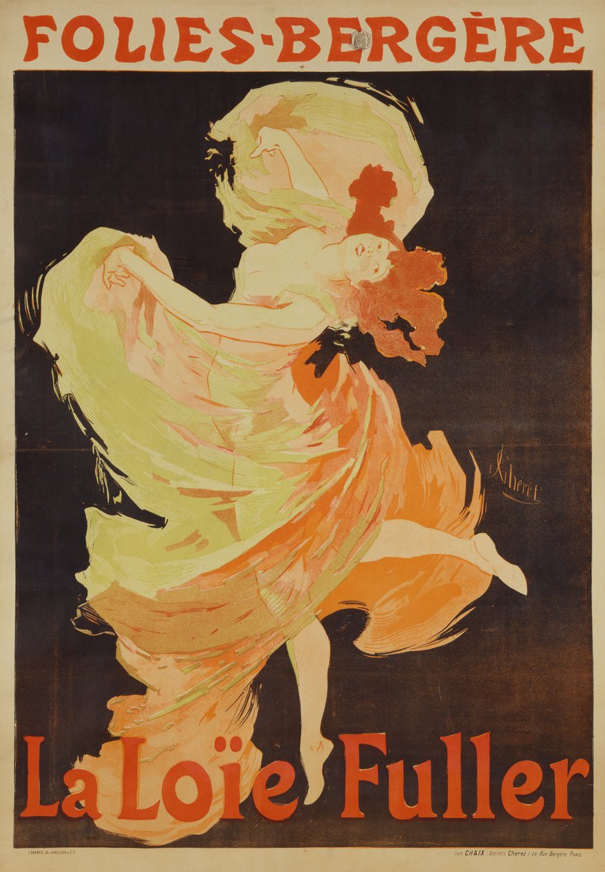 Loie Fuller av Jules Cheret