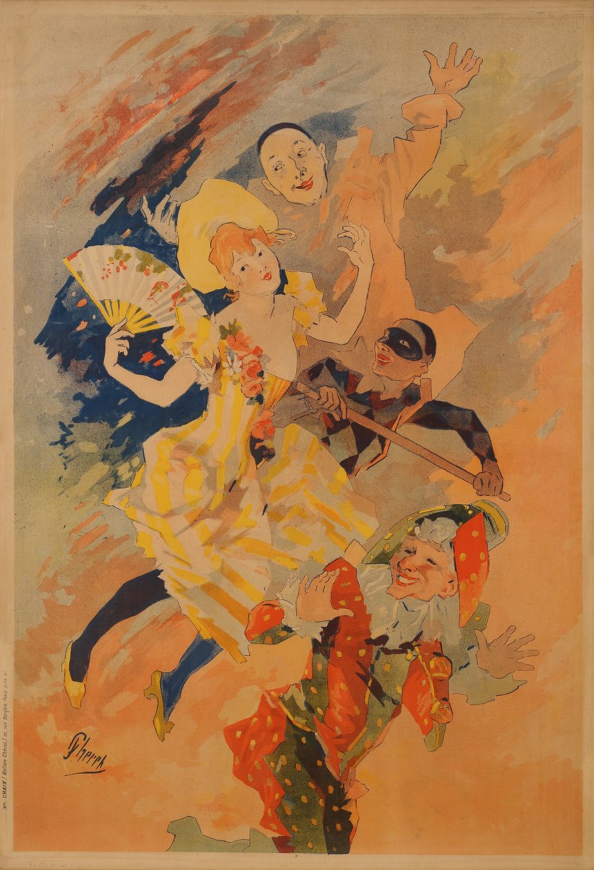 Pantomim av Jules Cheret