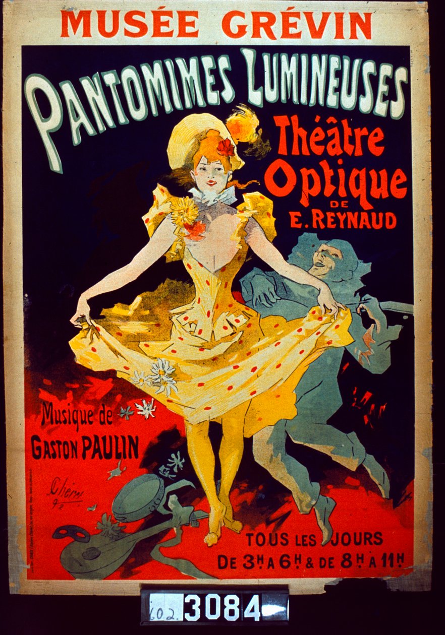 Lysande pantomimer av Jules Cheret