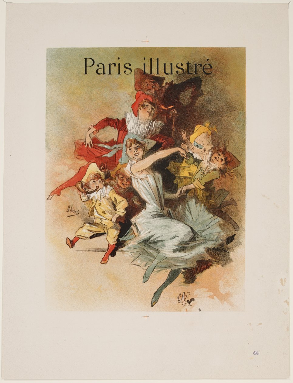 Paris Illustré av Jules Cheret