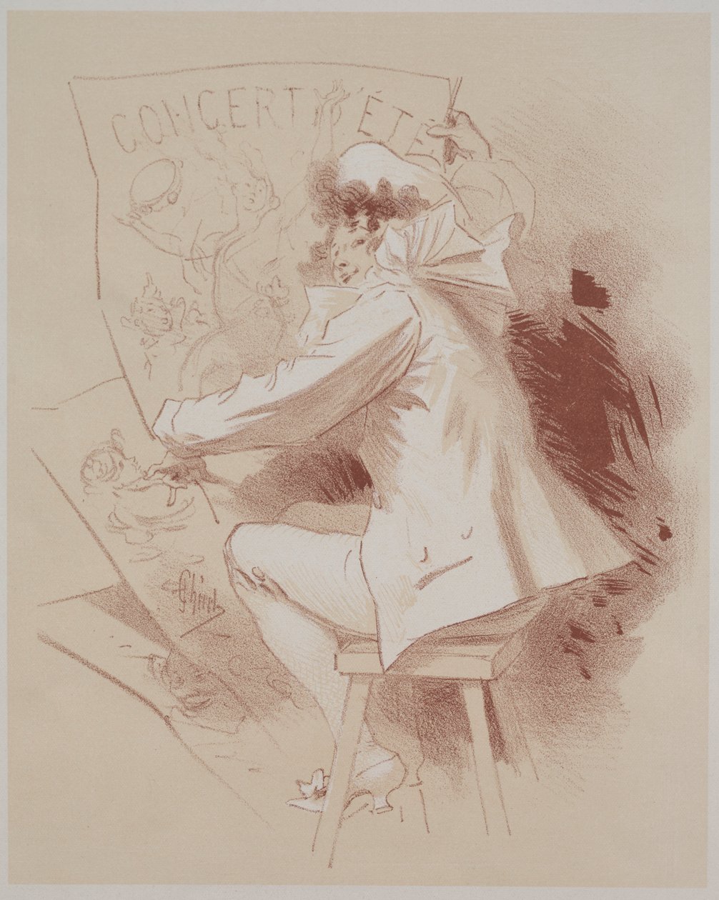 Sommarkonsert av Jules Cheret