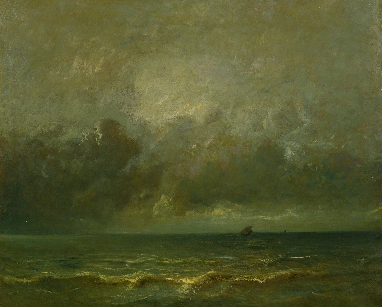 Lugnet före stormen av Jules Dupré