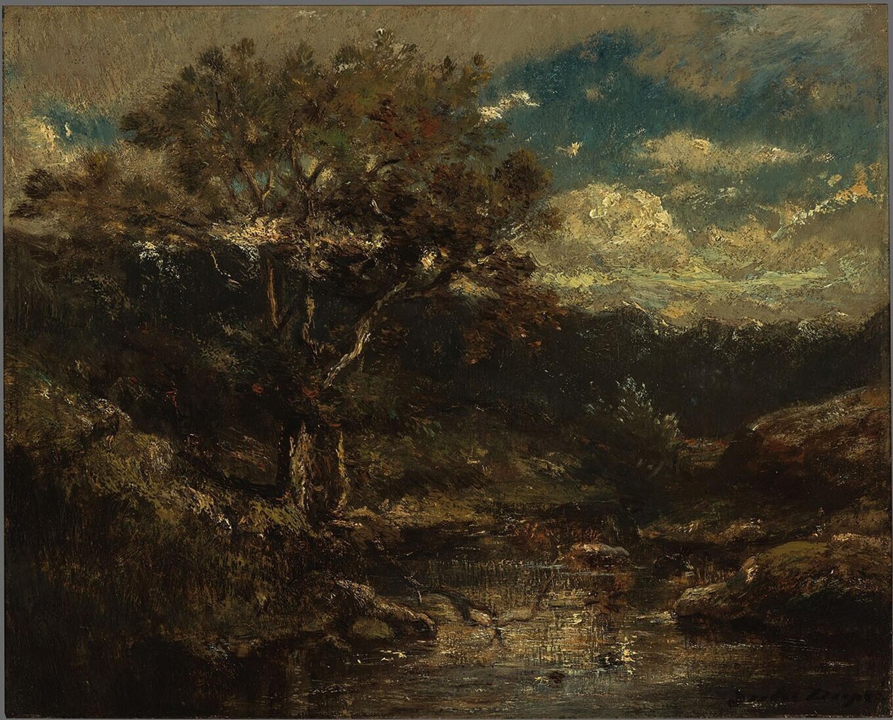 Holländska: Forest View Forest View av Jules Dupré