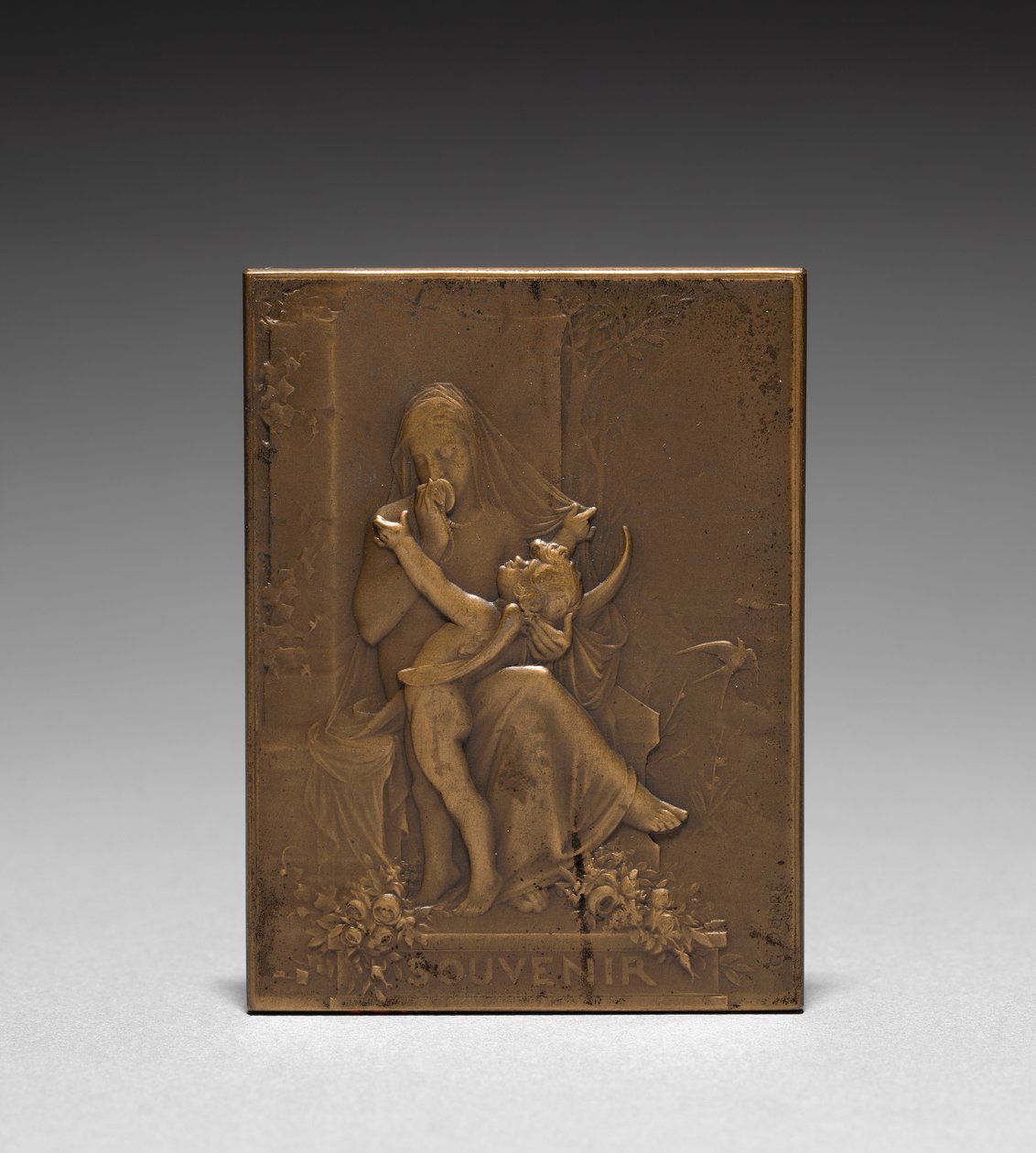 Medaljong framsida. av Jules Dupré
