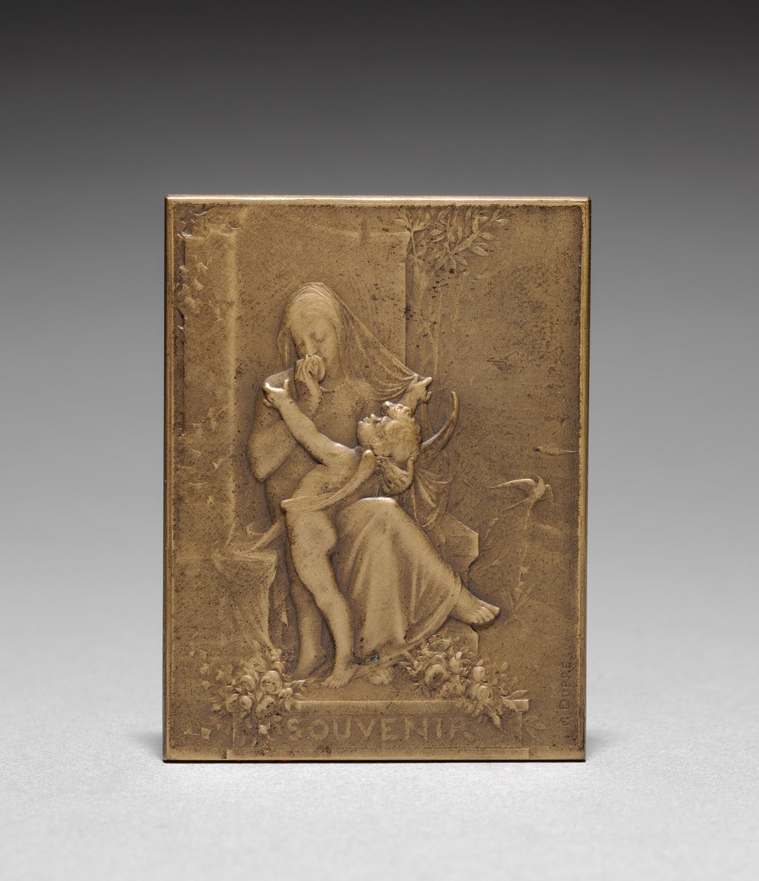 Medaljong framsida. av Jules Dupré