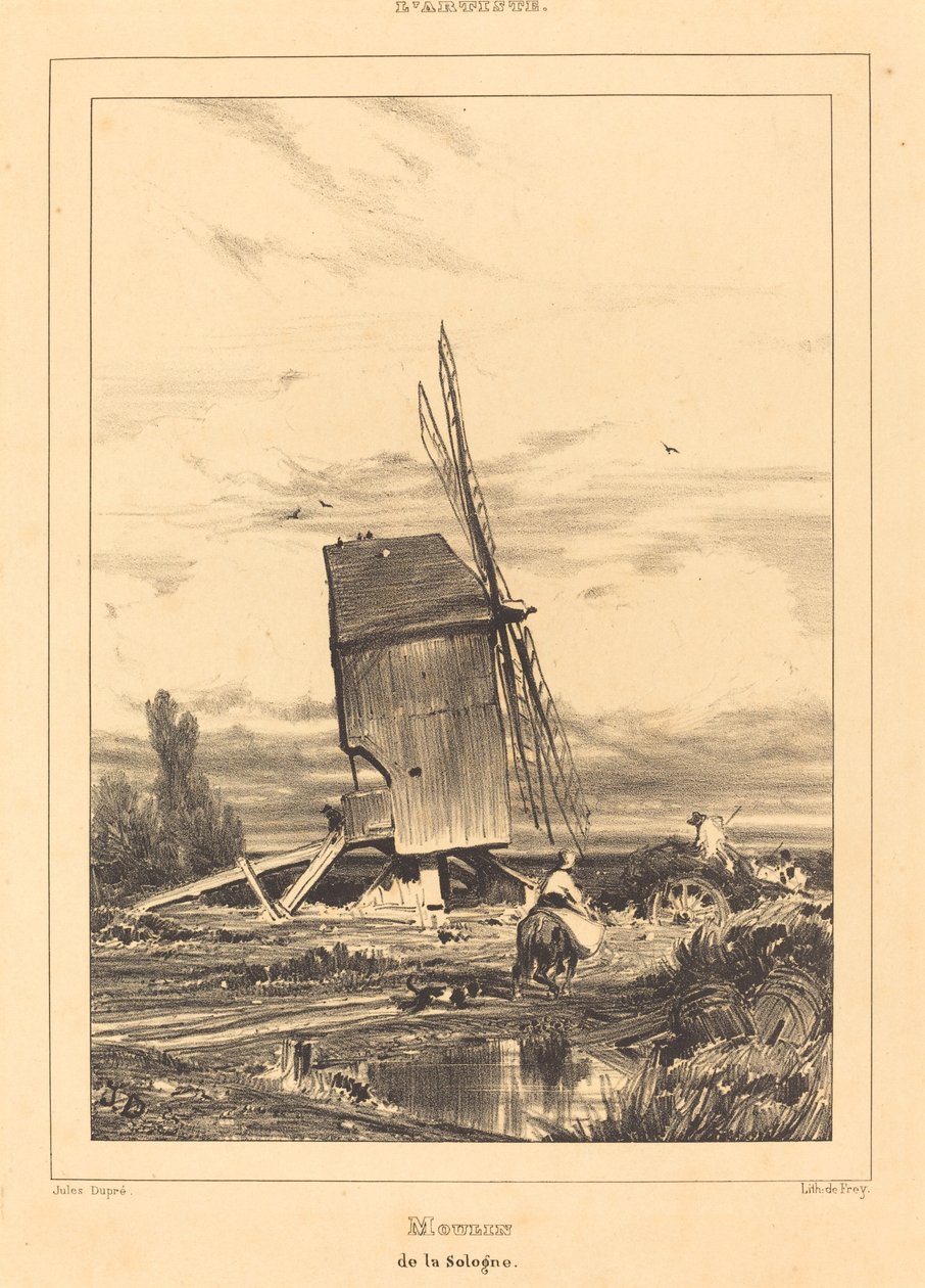 Solognes bruk av Jules Dupré