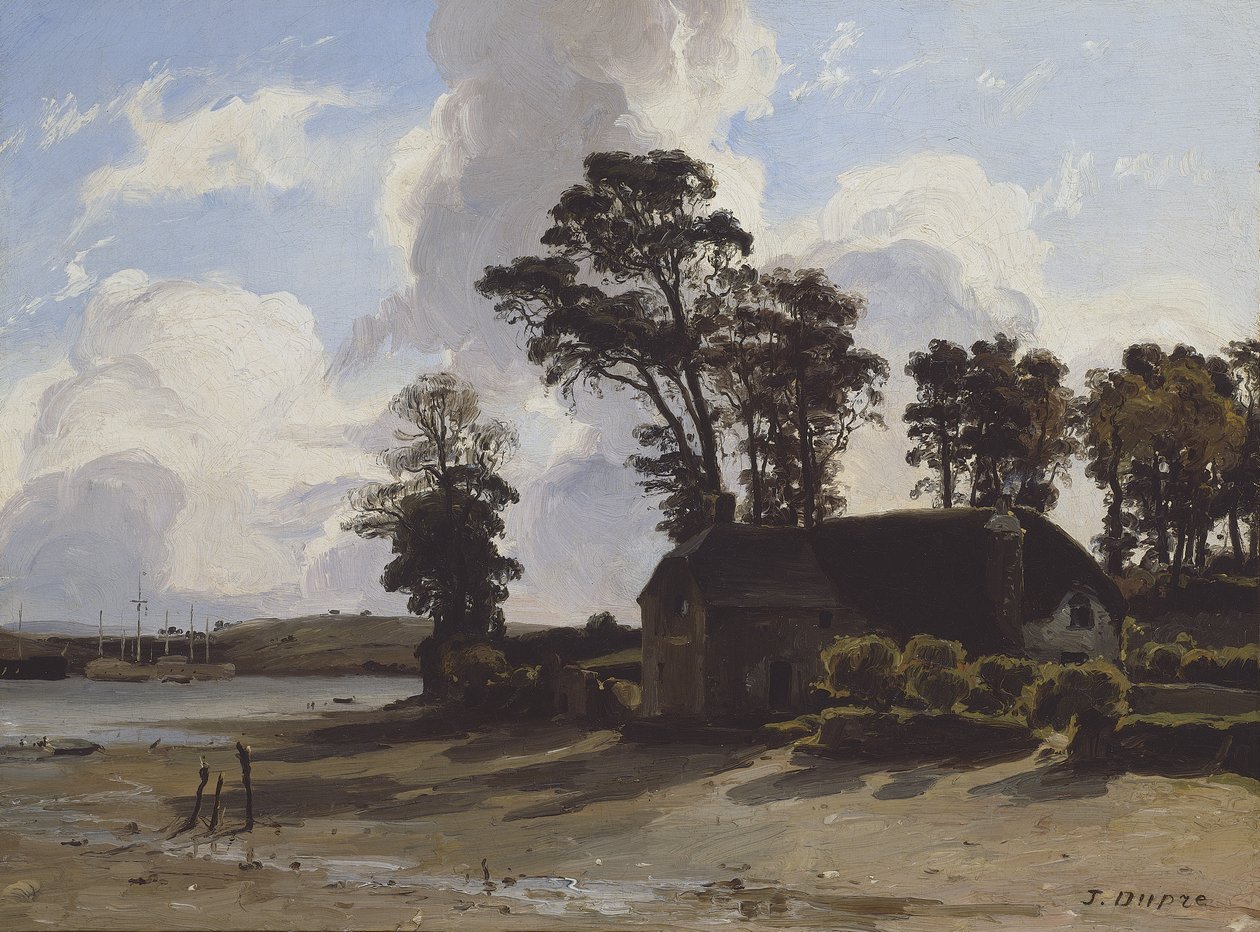 Mynningsgården, 1830-35 av Jules Dupré