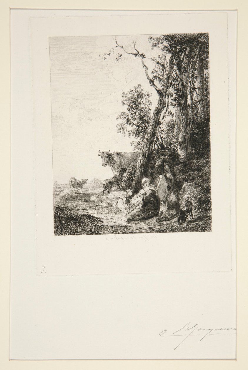 Resten av Jules Ferdinand Jacquemart