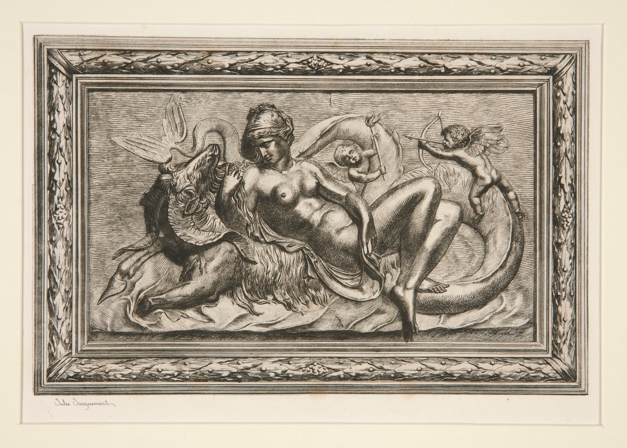 Venus marin av Jules Ferdinand Jacquemart