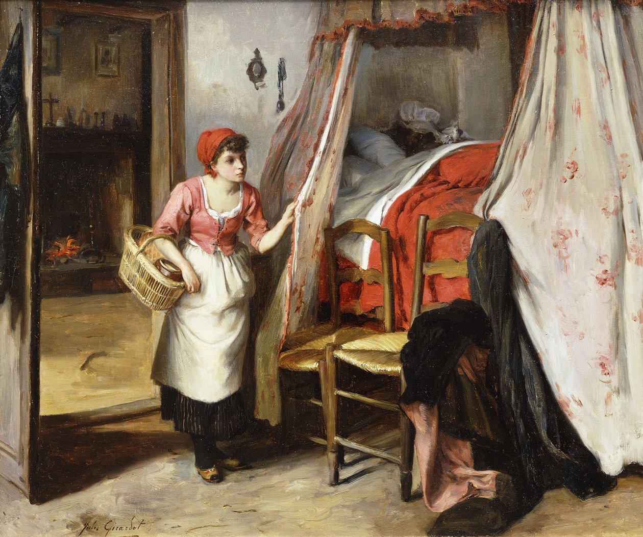 Lilla Rödluvan av Jules Girardet