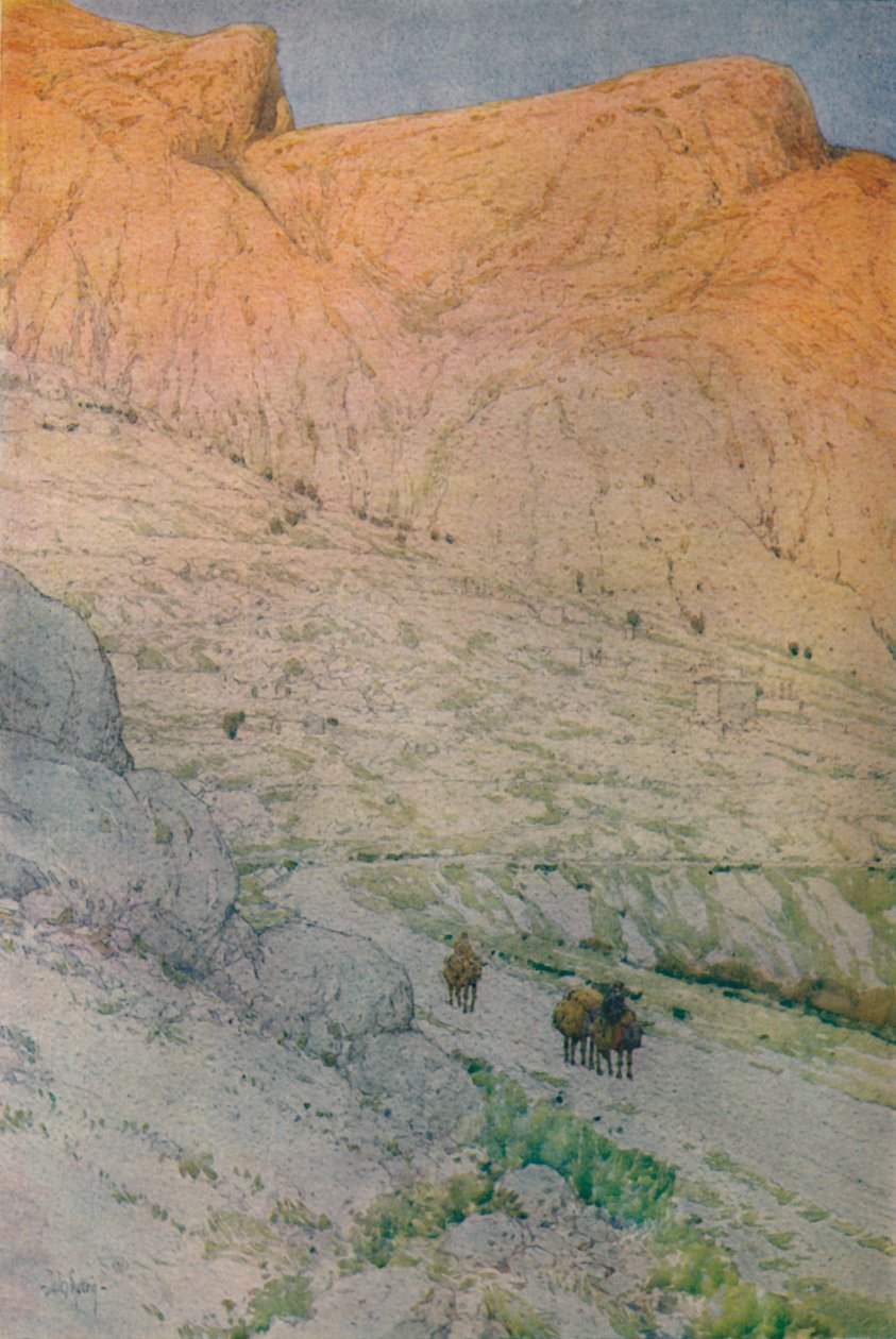 Platsen för det antika Delphi, 1913 av Jules Guerin