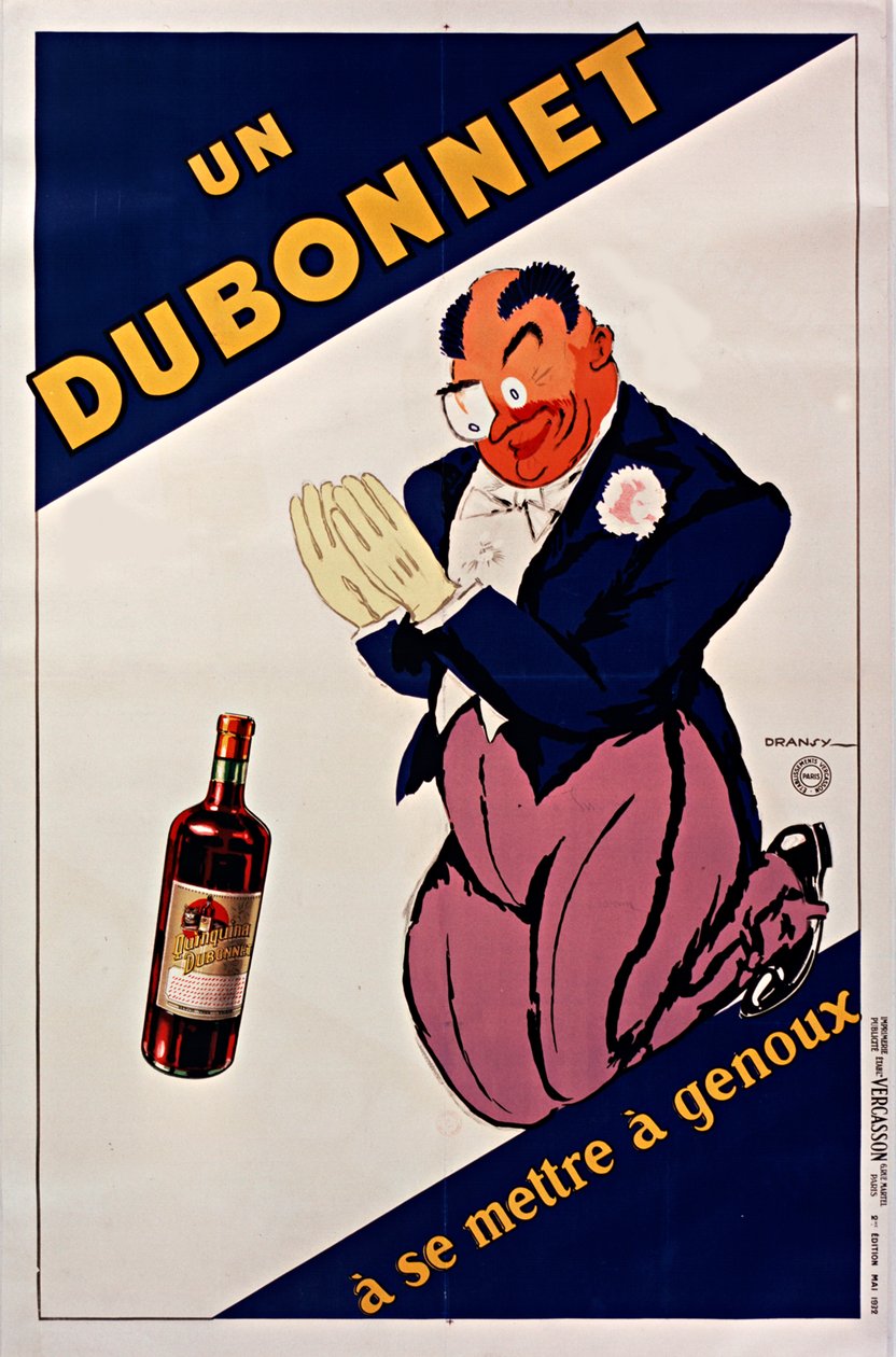 En Dubonnet att knäböja, 1932. av Jules Isnard Dransy