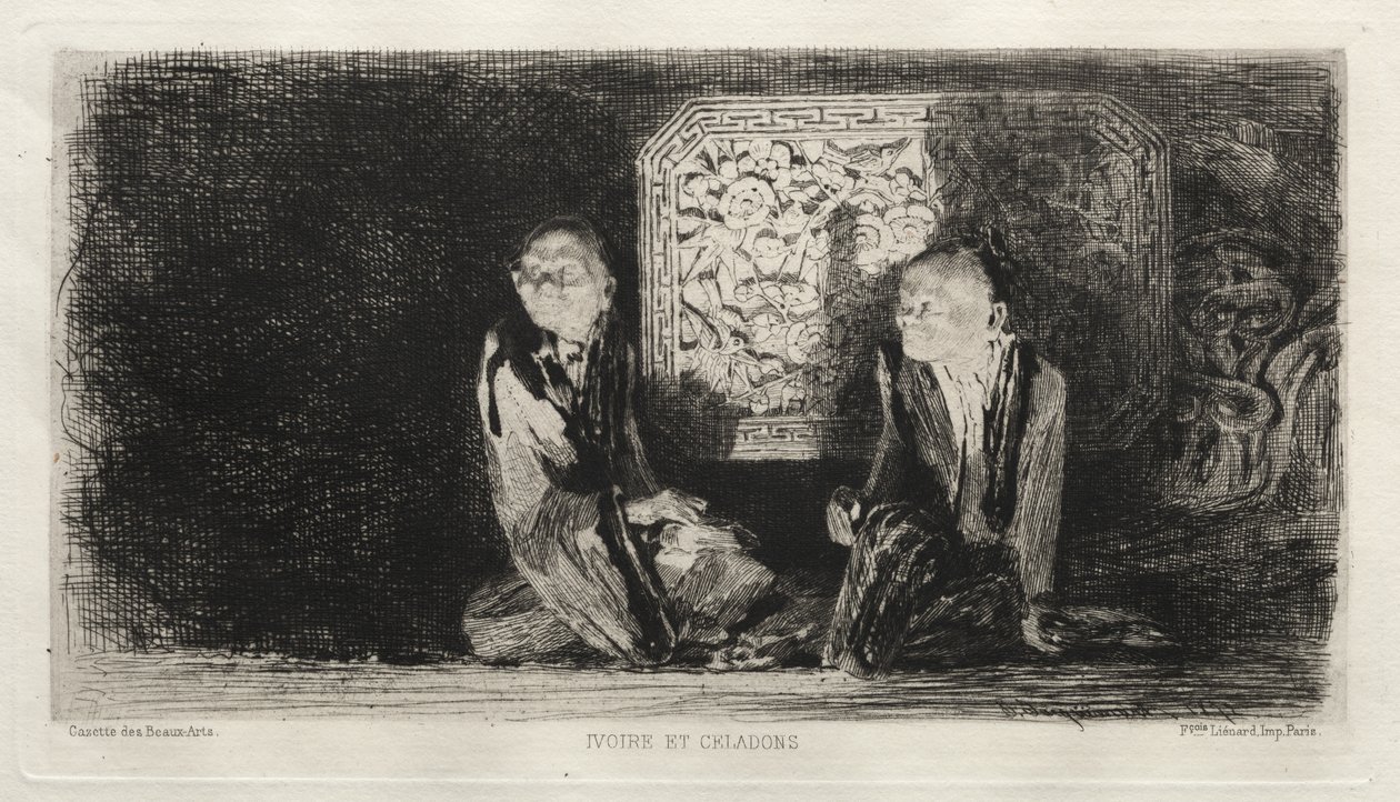 Ivory och Celadon av Jules Jacquemart