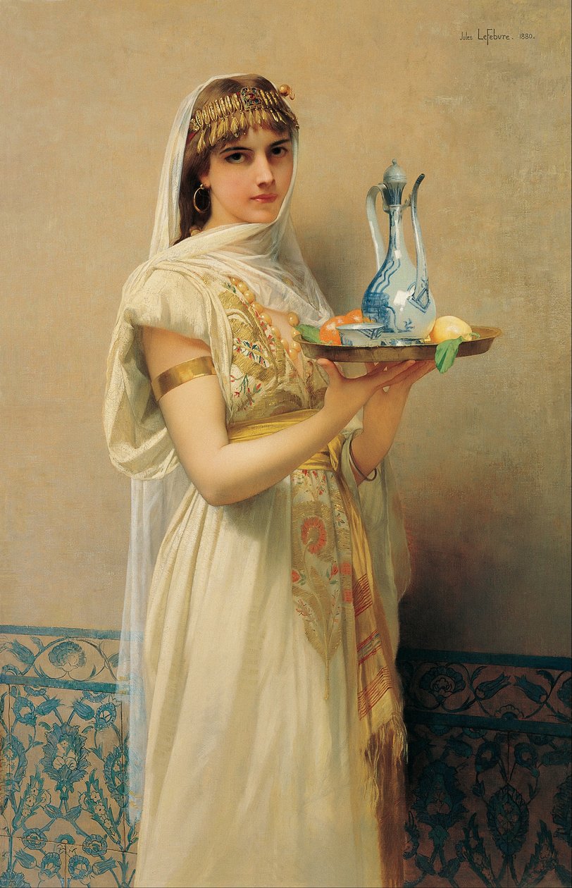 Tjenare, 1880 av Jules Joseph Lefebvre