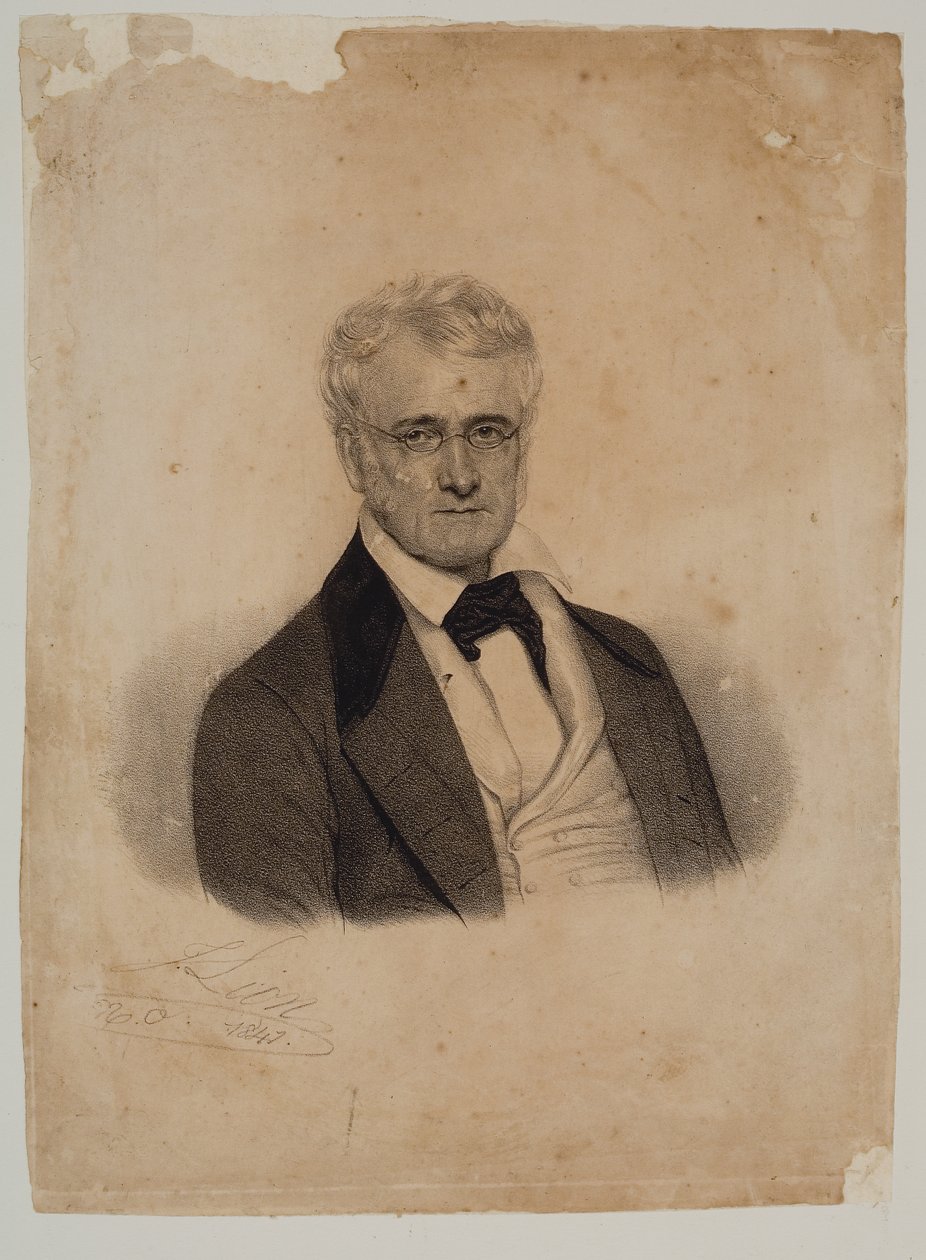 Porträtt av en man (George Strawbridge) av Jules Lion