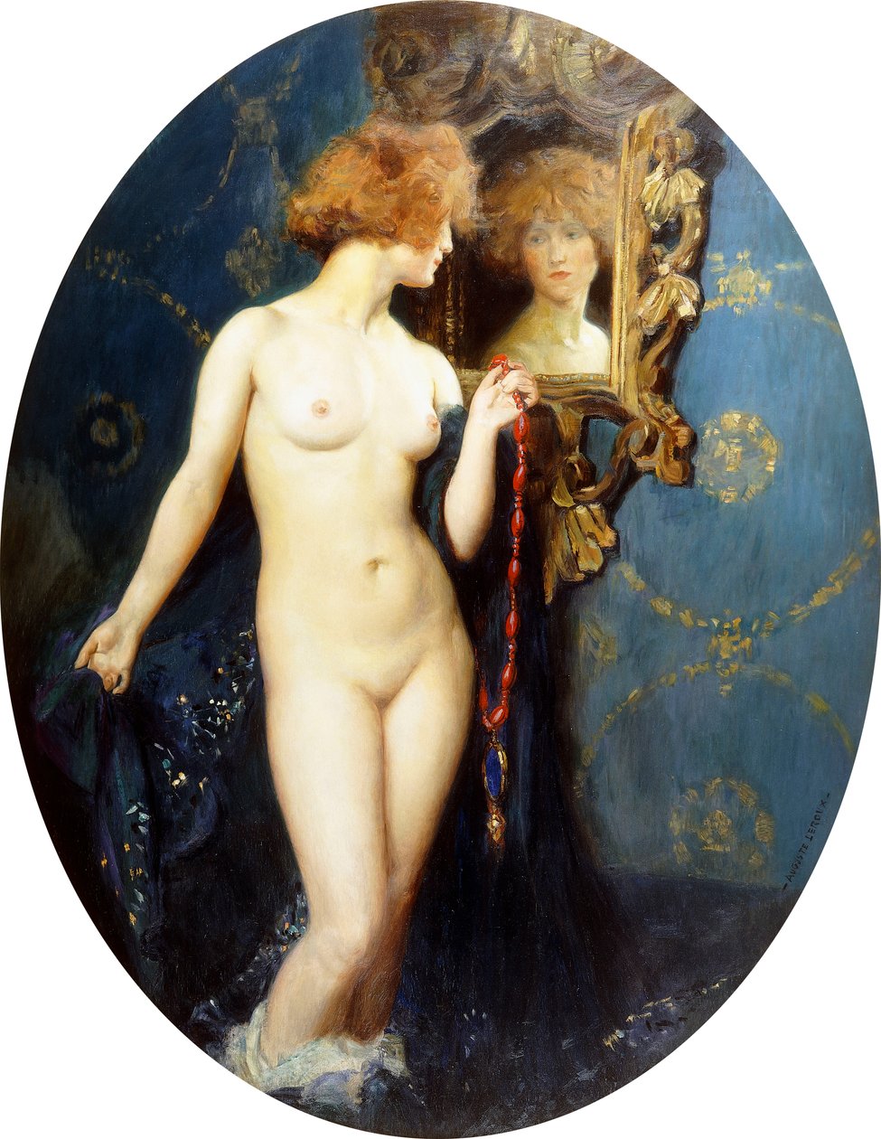 Reflektionen av Jules Marie Auguste Leroux