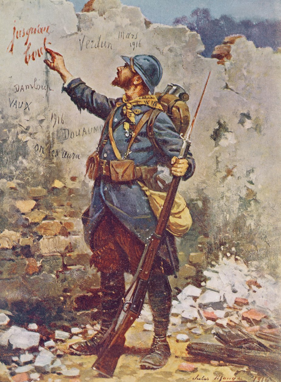 Till slutet, 1916 av Jules Monge