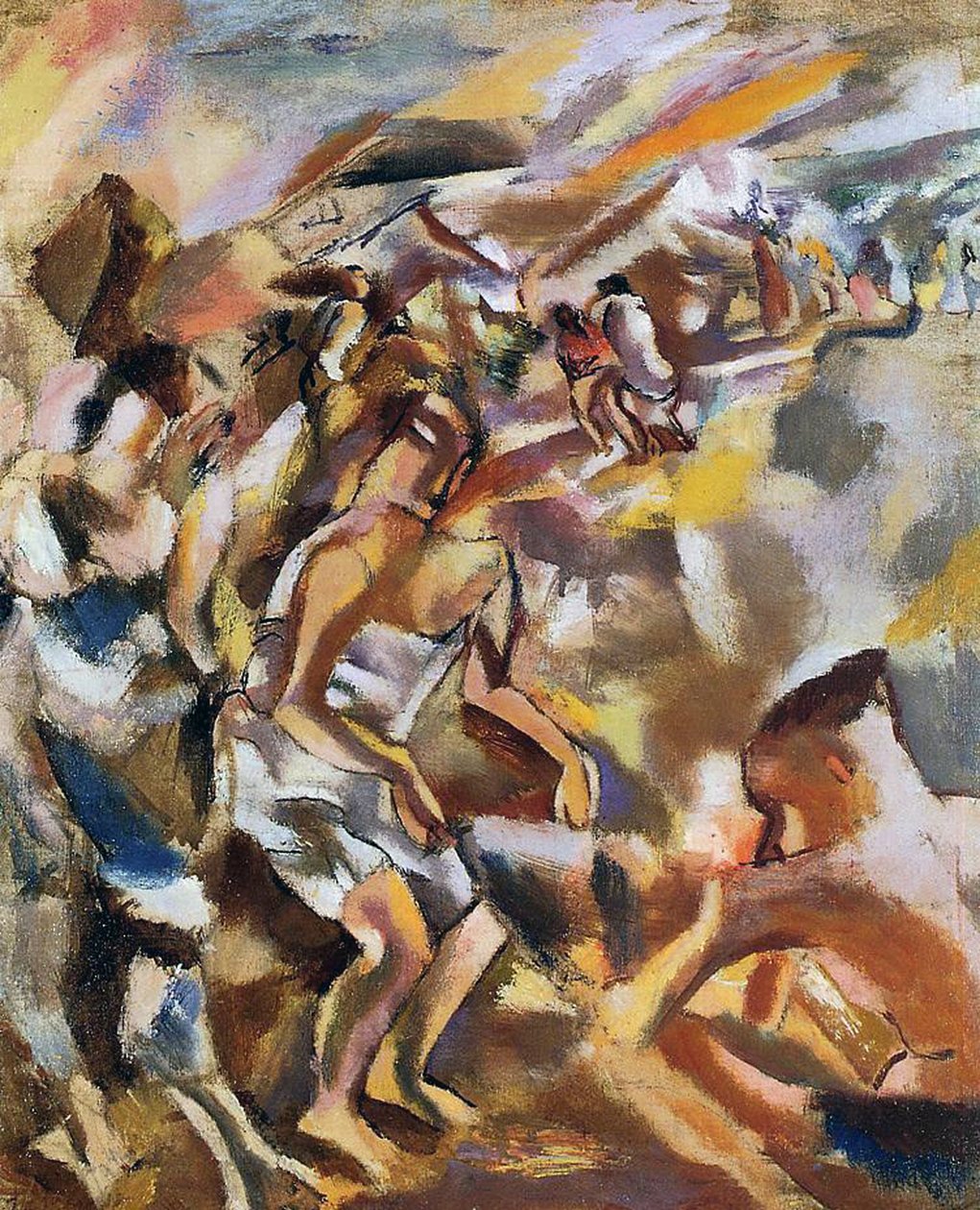 Kubanska figurer, 1917 av Jules Pascin