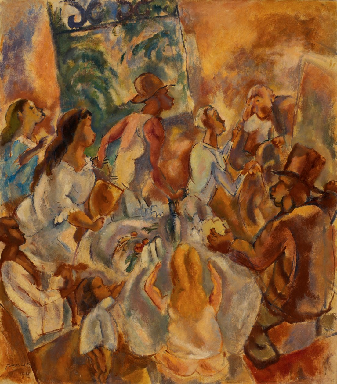Kubansk gästfrihet av Jules Pascin
