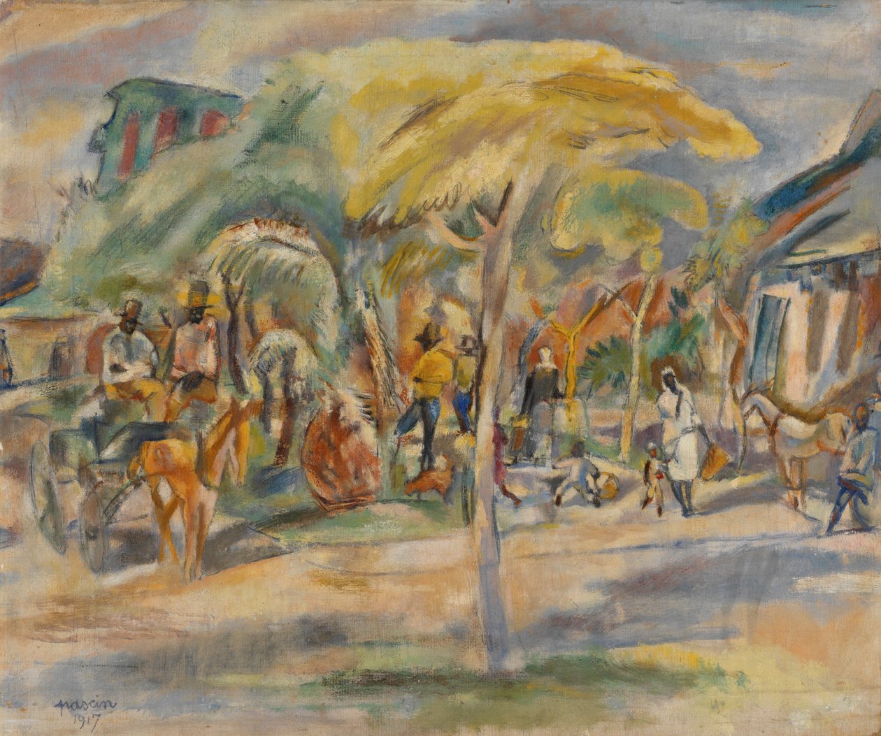 Södra landskapet av Jules Pascin
