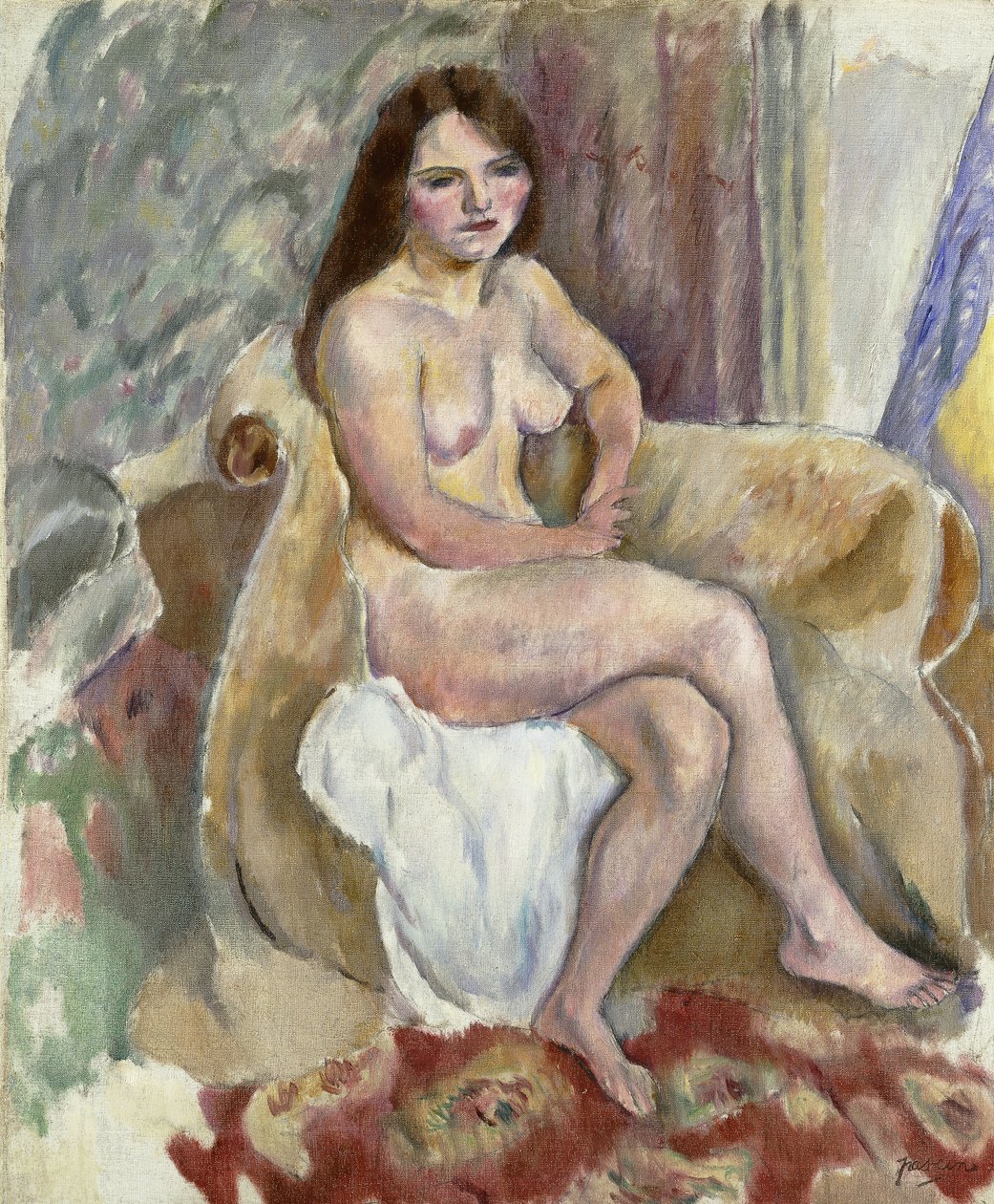 Den lille bretonen; Den lille bretonen, 1912 av Jules Pascin