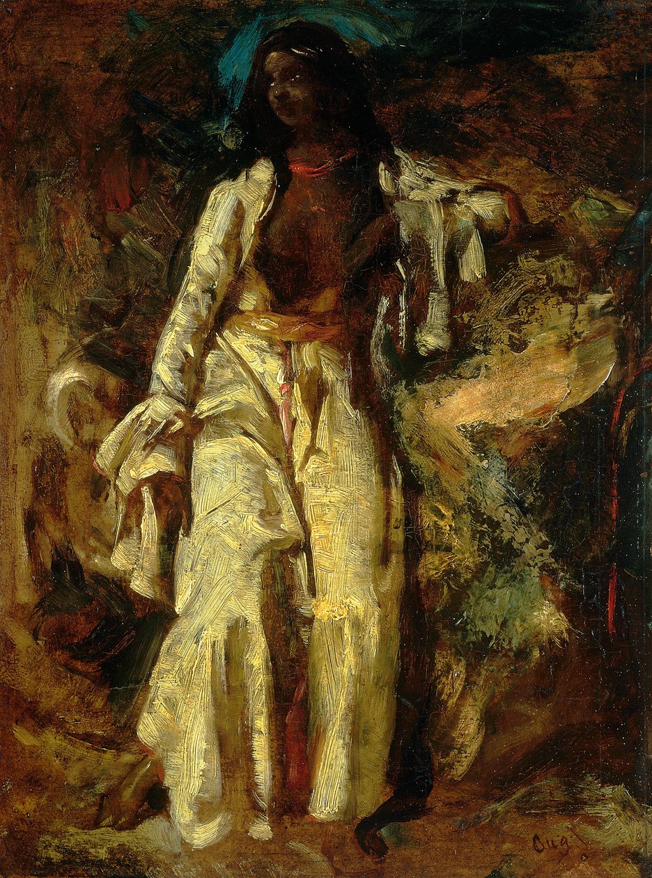Nubisk kvinna av Jules Robert Auguste
