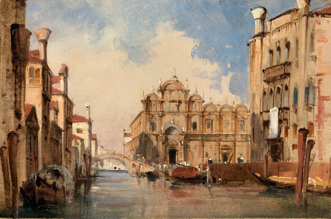 Scuola di San Marco, Venedig av Jules Romain Joyant