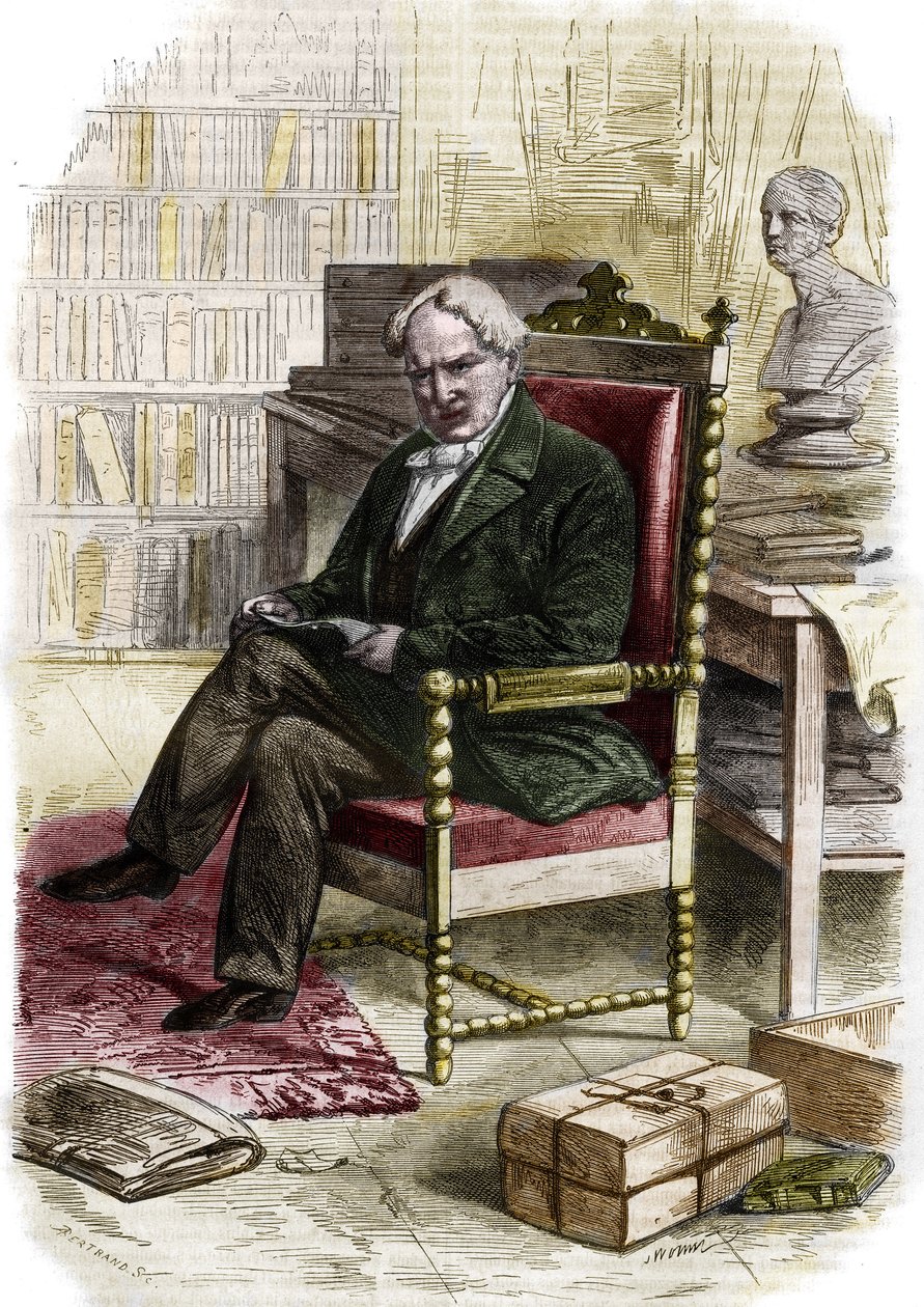 Porträtt av Alexander Von Humboldt (Alexander av Humboldt av Jules Worms