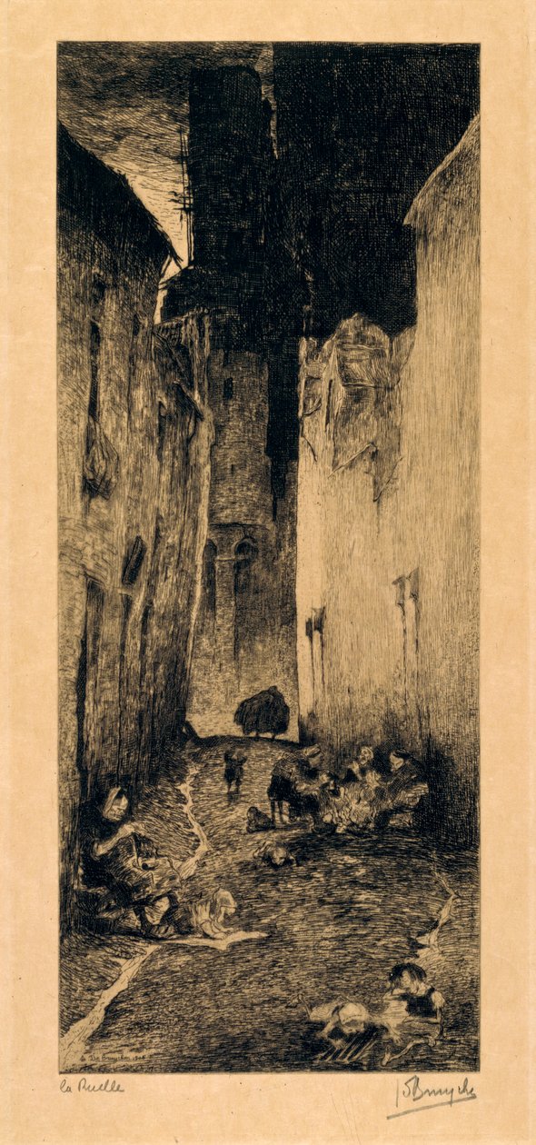 Gränd i Gent av Jules de Bruycker
