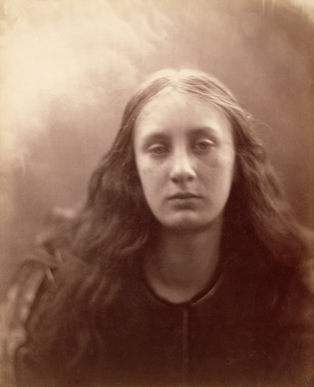 Christabel, porträtt av May Prinsep, c.1867 av Julia Margaret Cameron