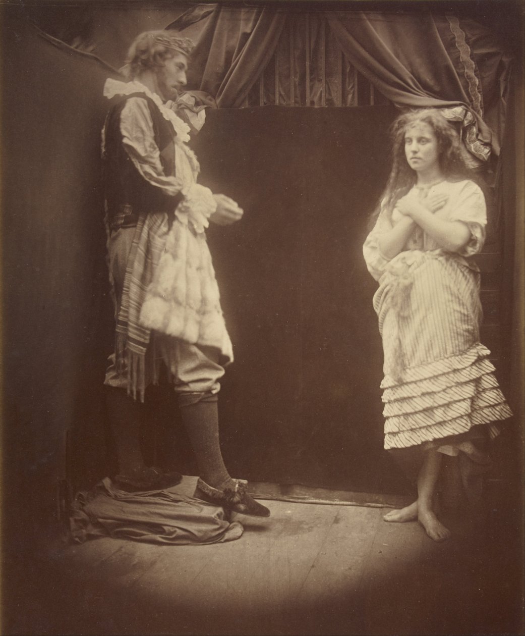 King Cophetua and the Beggar Maid av Julia Margaret Cameron