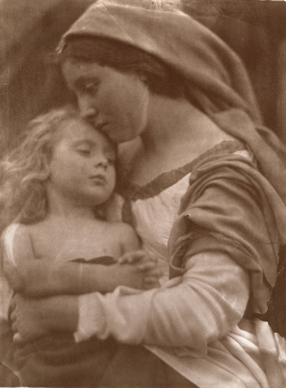 Porträtt av mor och barn av Julia Margaret Cameron
