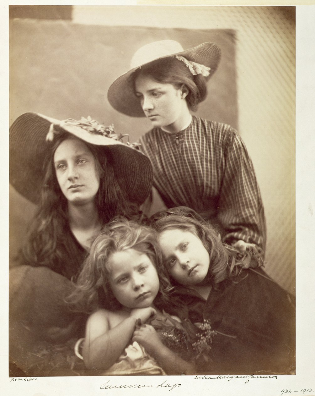 Sommardagar, ca 1866 (albumintryck från ett kollodion-på-glas negativ) av Julia Margaret Cameron