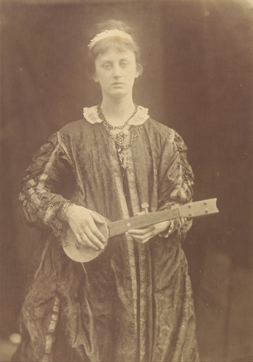 Tårar från djupet av en gudomlig förtvivlan stiger upp i hjärtat och samlas i ögonen. av Julia Margaret Cameron