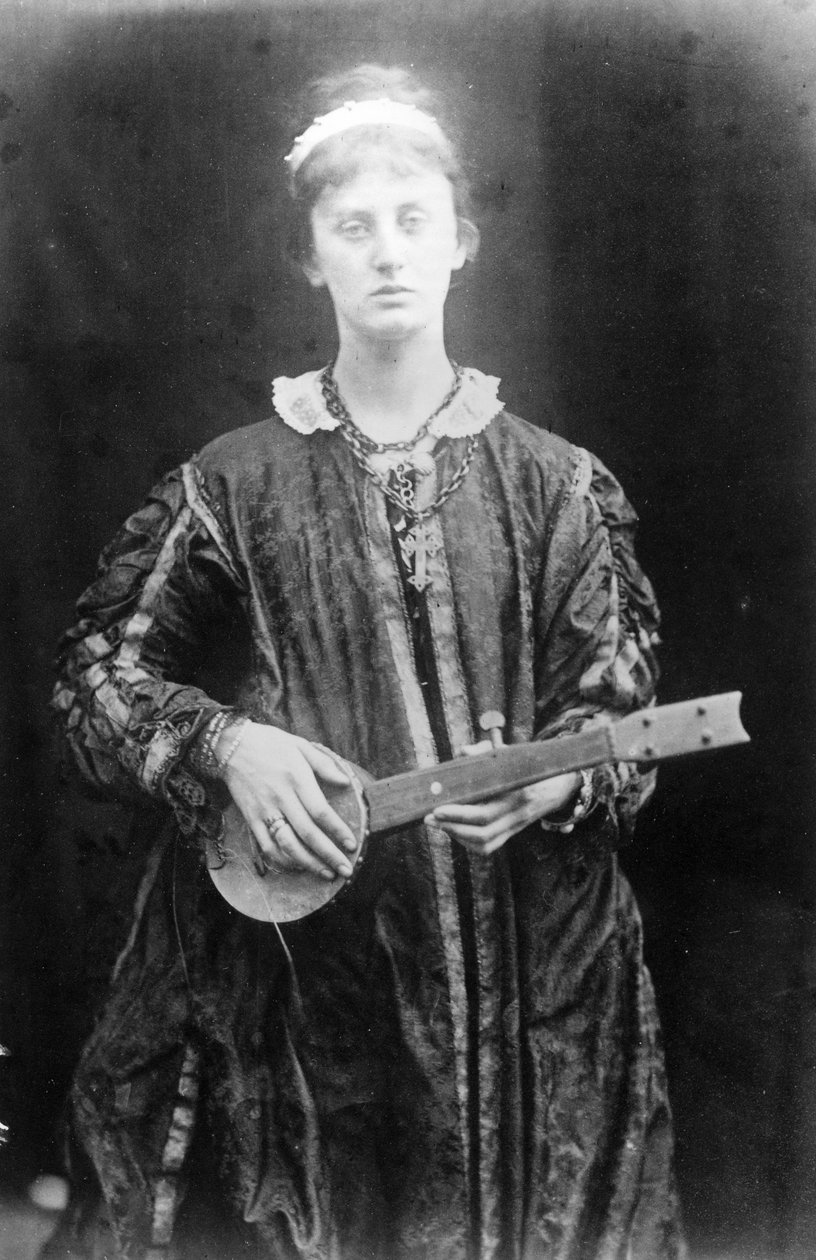 Tårar från djupet av någon gudomlig förtvivlan, illustration till "The Princess" av Alfred, Lord Tennyson, 1875 (albumintryck) av Julia Margaret Cameron