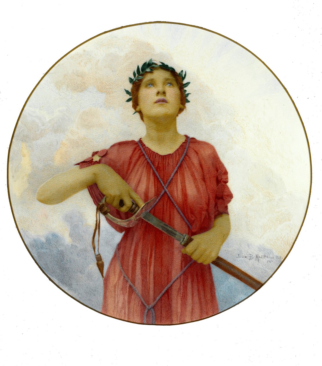 Guidad av Matchless Fortitude, To Peace and Truth Thy Glorious Way Hast Ploughed av Julia Beatrice Matthews