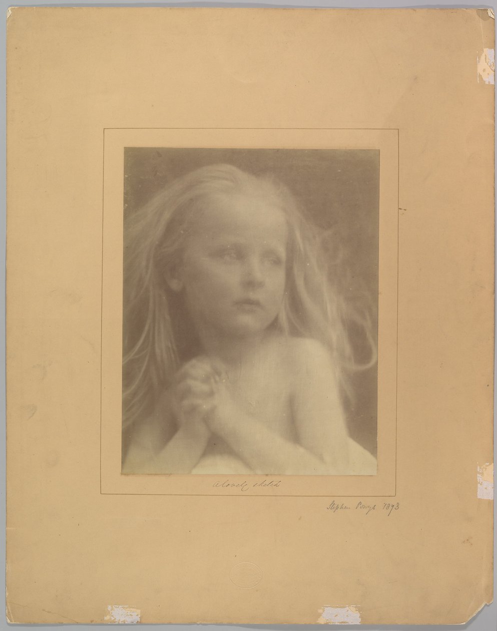 En vacker skiss av Julia Margaret Cameron