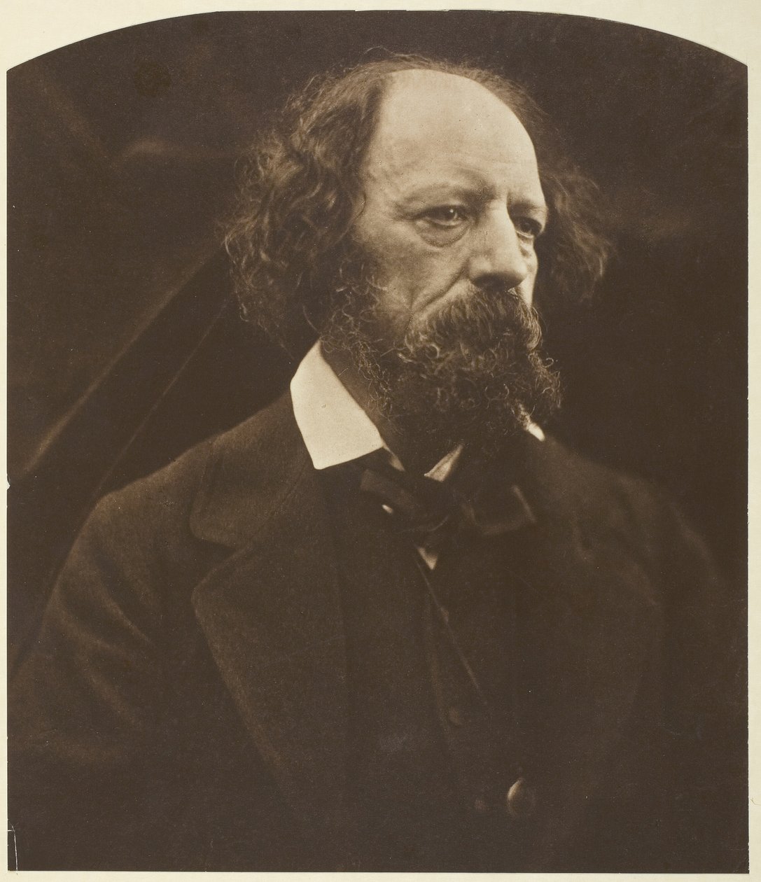 Alfred, Lord Tennyson, 1869, tryckt 1875. av Julia Margaret Cameron