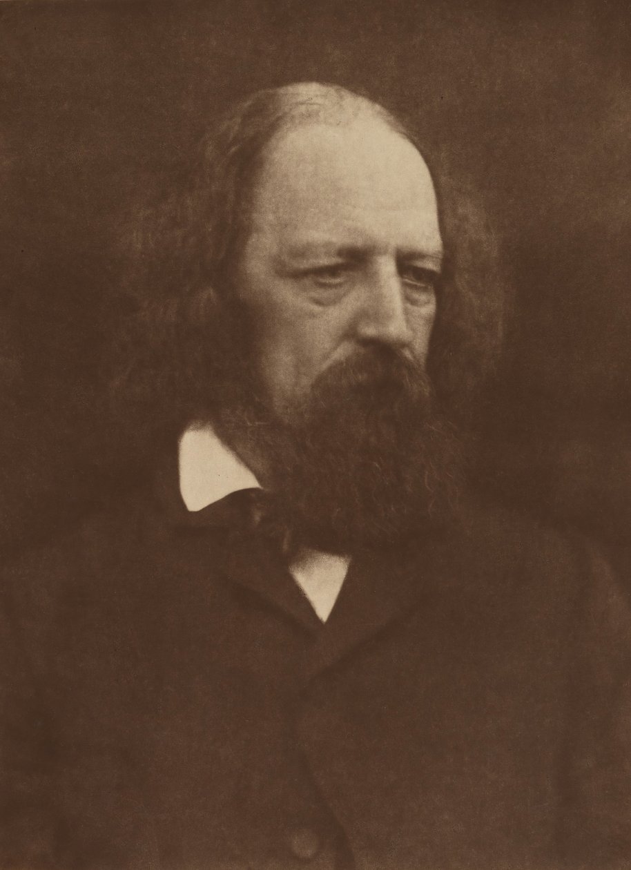 Alfred, Lord Tennyson, 1869, tryckt 1905. av Julia Margaret Cameron