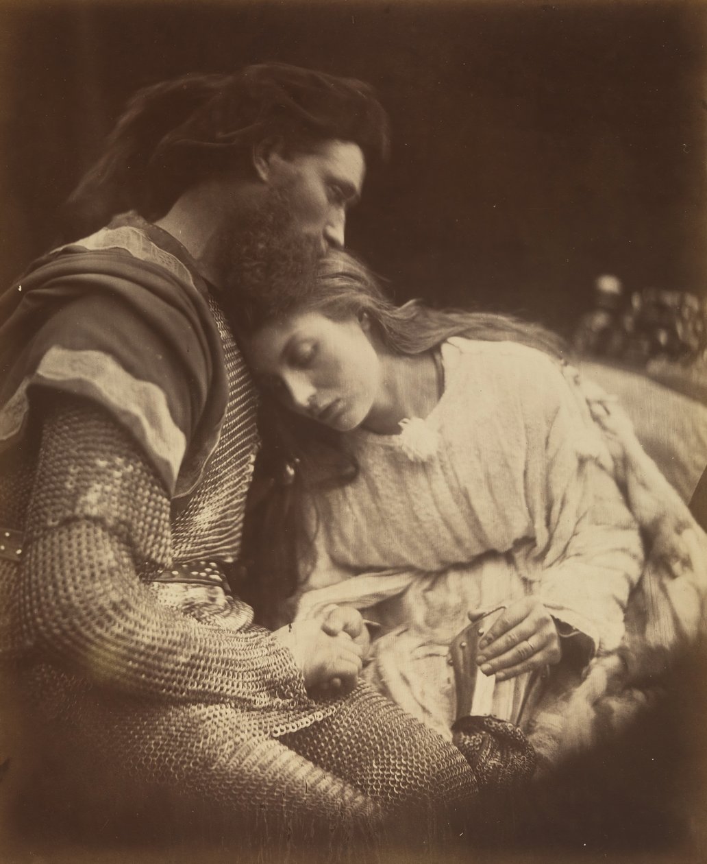Alfred Tennysons Idylls of the King, and other Poems, 1874. av Julia Margaret Cameron
