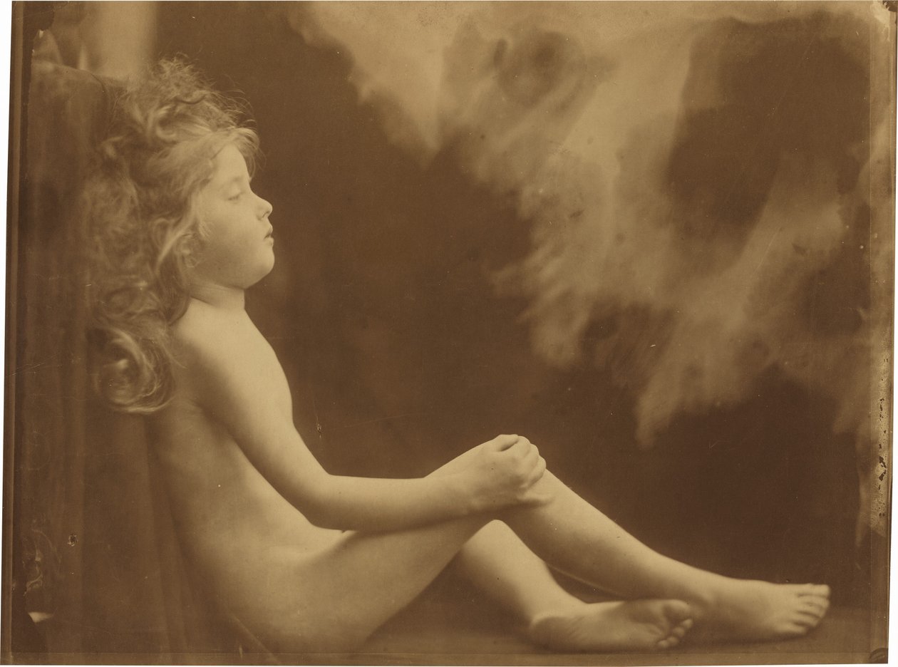 En ängel som inte är påverkad av din önskan,1873 (foto) av Julia Margaret Cameron