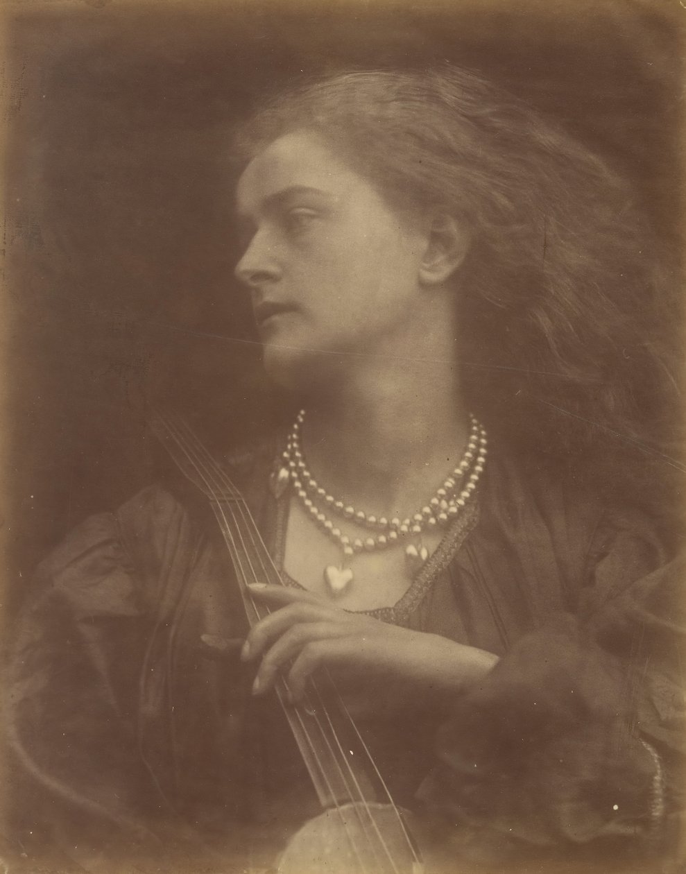 Och Enid Sang, september 1874. av Julia Margaret Cameron