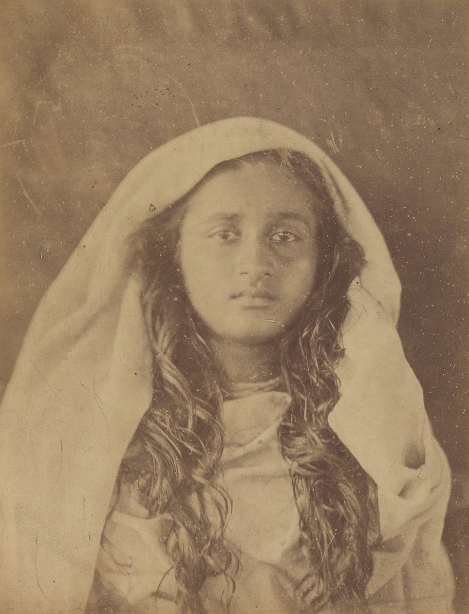 Ceylonsk kvinna, 1875-79. av Julia Margaret Cameron