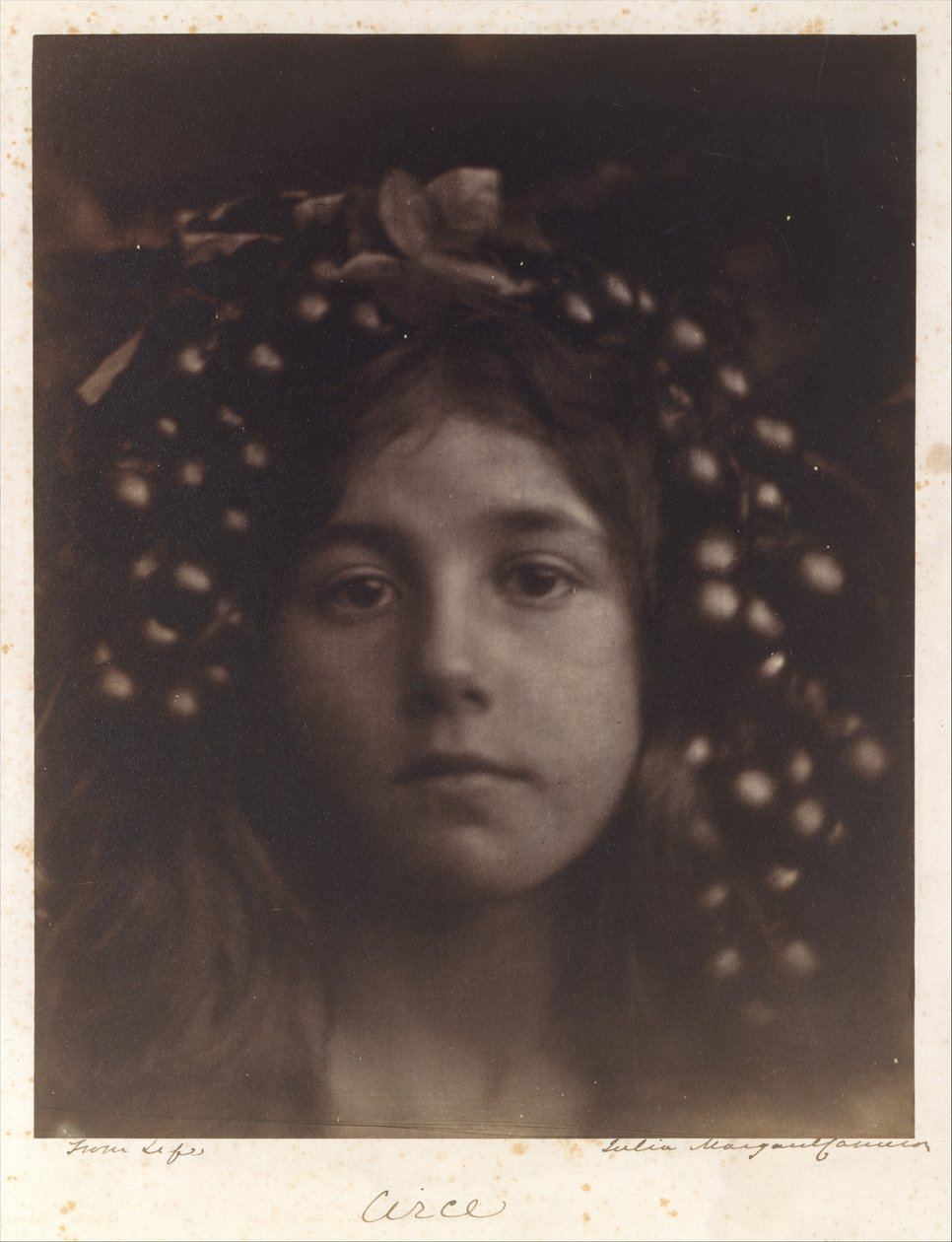 Circe av Julia Margaret Cameron