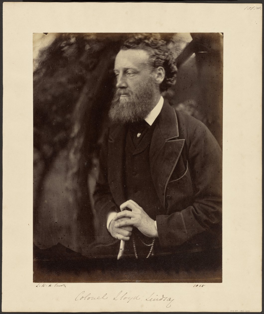Överste Lloyd Lindsay av Julia Margaret Cameron