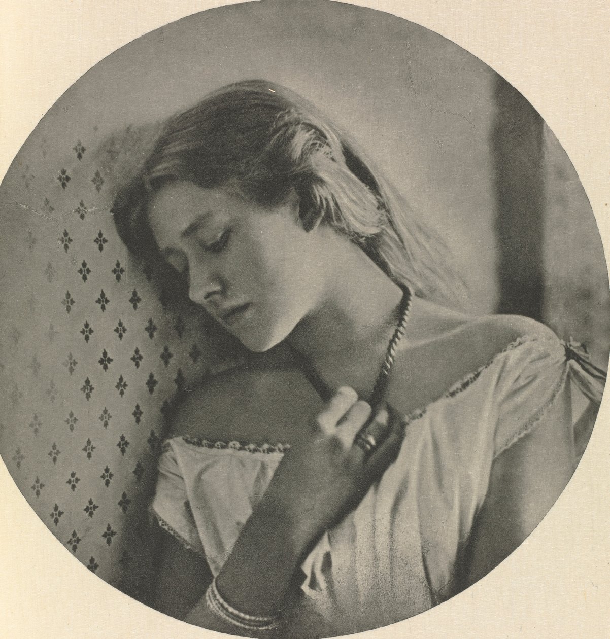 Ellen Terry, vid sexton års ålder av Julia Margaret Cameron