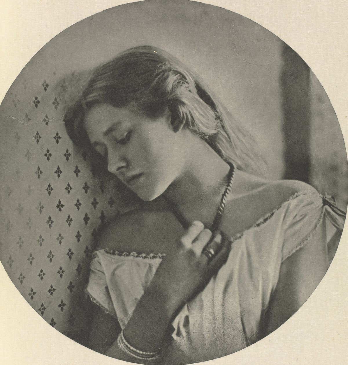 Ellen Terry, vid sexton års ålder av Julia Margaret Cameron